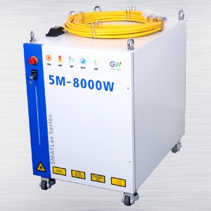 8000W 高功率多模組連續光纖激光器